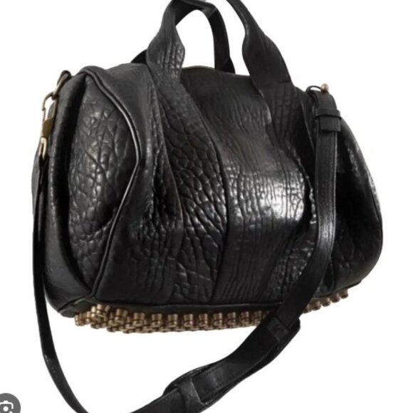 Alexander Wang Handbags - Authentic Alexander Wang Rocco Duffle Bag Black with Original Hardware - Medium